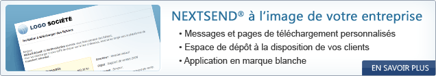 NEXTSEND à l'image de votre entreprise